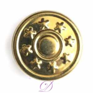 015-М золото Хольнитены 9,5х9,5 (упаковка 2000 штук)