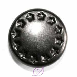 022-М черный никель Хольнитены 9,5х9,5 (упаковка 2000 штук)